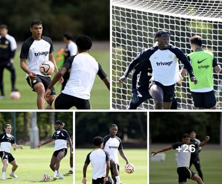 Three Key Players That Were Present at Chelsea's Training Session