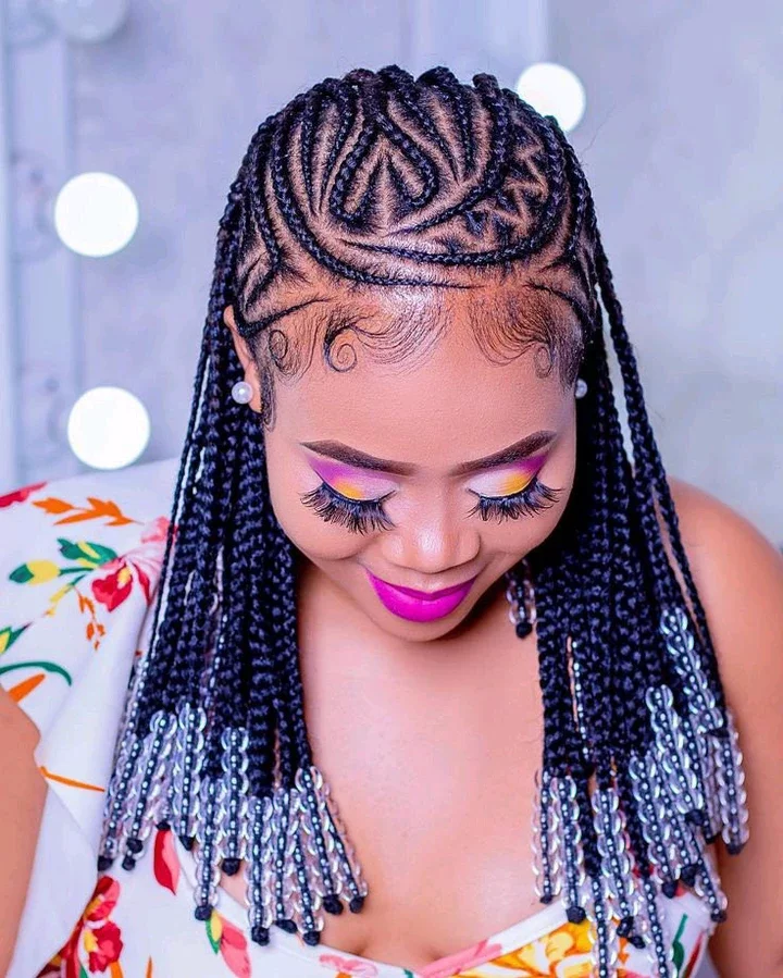 Ladies; Check Out Charming And Adorable Braids You Can Recreate This Easter.