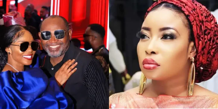Lizzy Anjorin reacts as Iyabo Ojo's lover, Paulo Okoye calls for boxing match