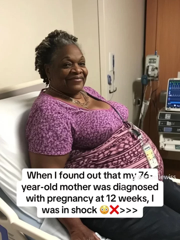 Surprise as 76-year-old grandma gets pregnant