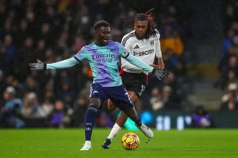 Bukayo Saka highlights Alex Iwobi's influence in shaping Arsenal career