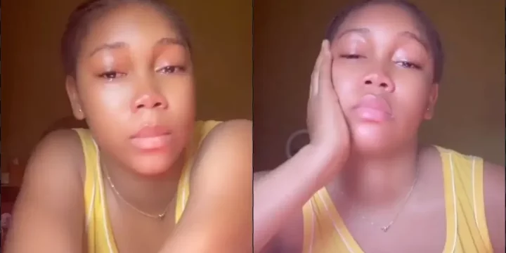 Lady in tears as boyfriend dumps her for her best friend, treats her better