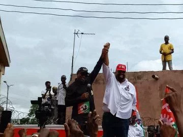 BREAKING: Peter Obi Storms Edo for Labour Party Campaign Flag off [PHOTOS]