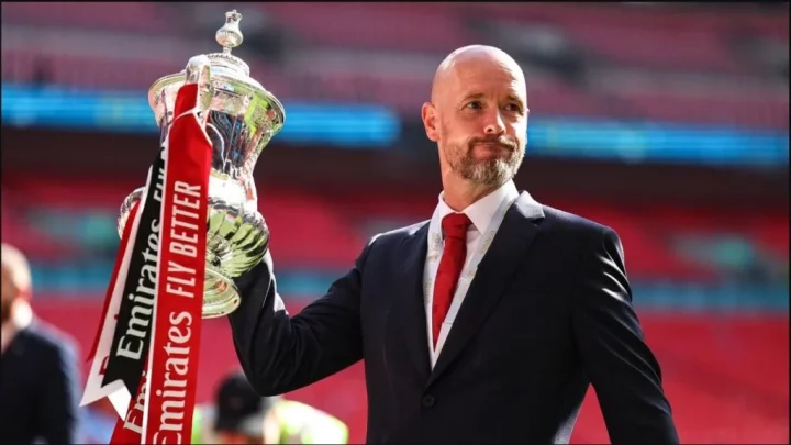 ten hag win fa cup