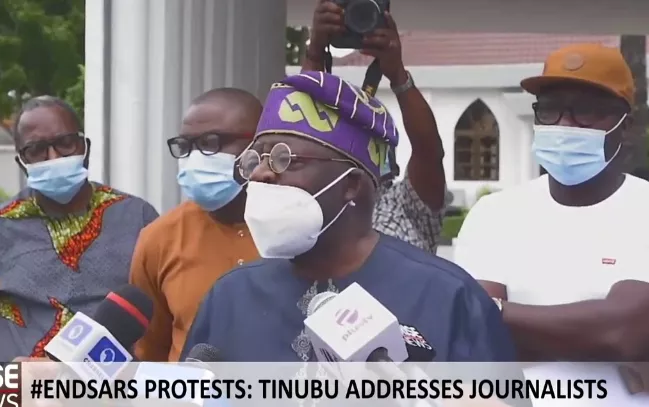 TODAY IN HISTORY: Tinubu Reacts After Reports That He Ran Away, His Son, Seyi Abducted By Protesters