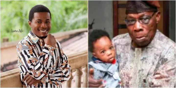 "Why my son looks so much like former president Obasanjo" - Actor Ajibola opens up