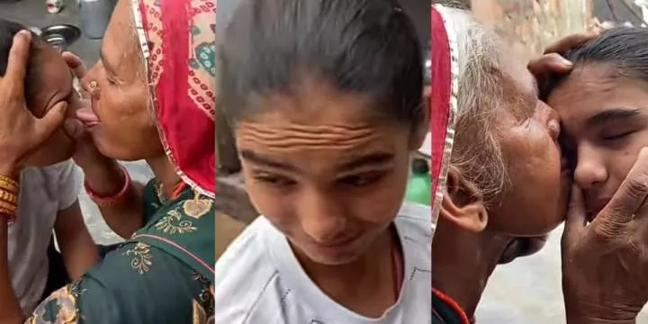 Indian woman cleanses eyes with tongue for $1, video goes viral