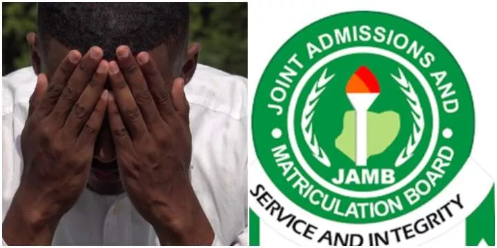 Man cries out after seeing 2024 UTME result of cousin he promised land if she scored 300