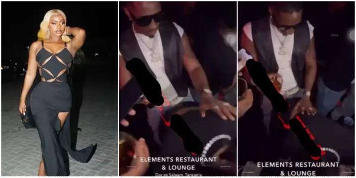 Video of Priscilla Ojo twerking wildly on Tanzanian Singer hux causes serious buzz online