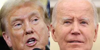 Donald Trump and Joe BidenAnna Moneymaker and Kevin Dietsch/Getty Images