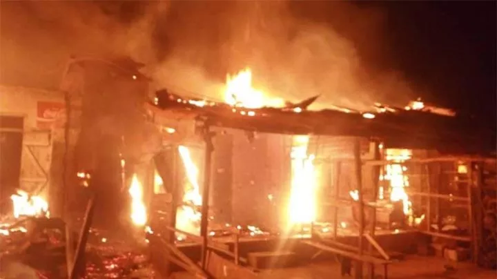 How Early Morning Fire Destroyed Goods Worth Millions in Ibadan How Early Morning Fire Destroyed Goods Worth Millions in Ibadan