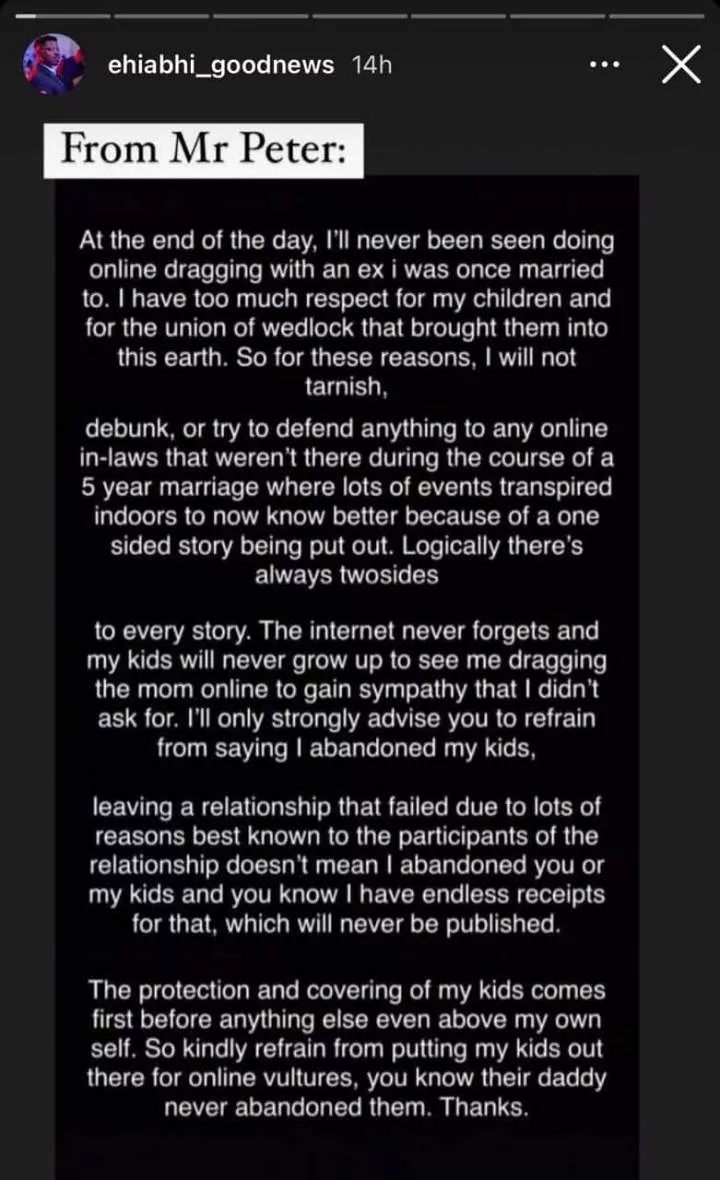 Face of Beauty CEO's ex-husband breaks silence amidst abandonment allegations