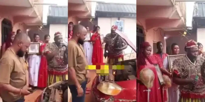 Man invites native doctor, summons gods after thieves steal car brain box Man invites native doctor, summons gods after thieves steal car brain box