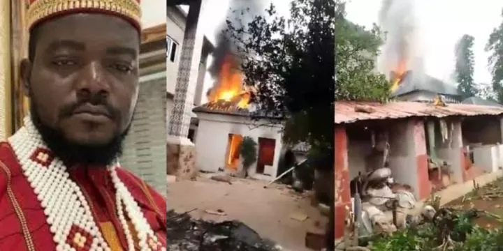 Angry youths descend on Enugu native doctor for alleged human rituals Angry youths descend on Enugu native doctor for alleged human rituals