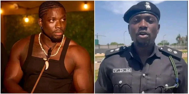 Verydarkman fires back as Police target him over his unauthorized uniform use