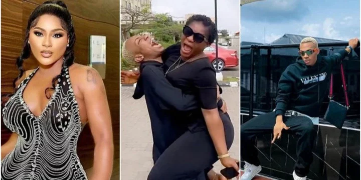 "Na man you be" - Destiny Etiko hails James Brown over strength, shares what crossdresser did to her -VIDEO