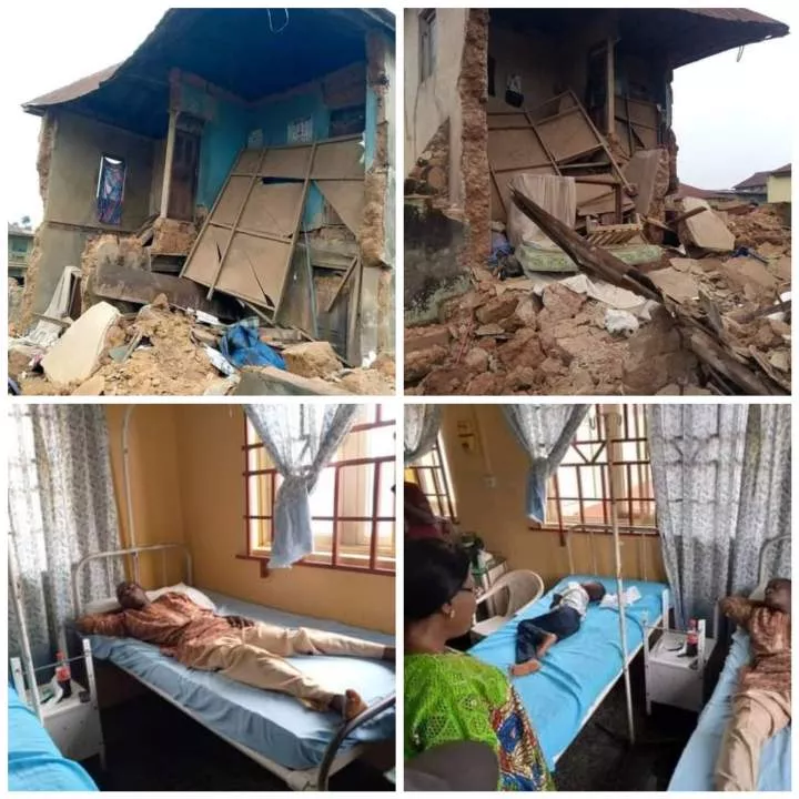 13-year-old girl dies, parents and two siblings injured as building collapses in Ekiti