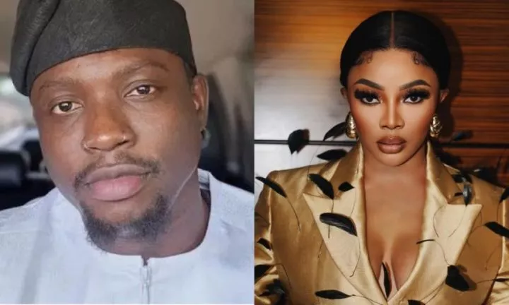 Divorce saga: 'You will be held responsible should anything happen to 2face' - VeryDarkMan warns Toke Makinwa