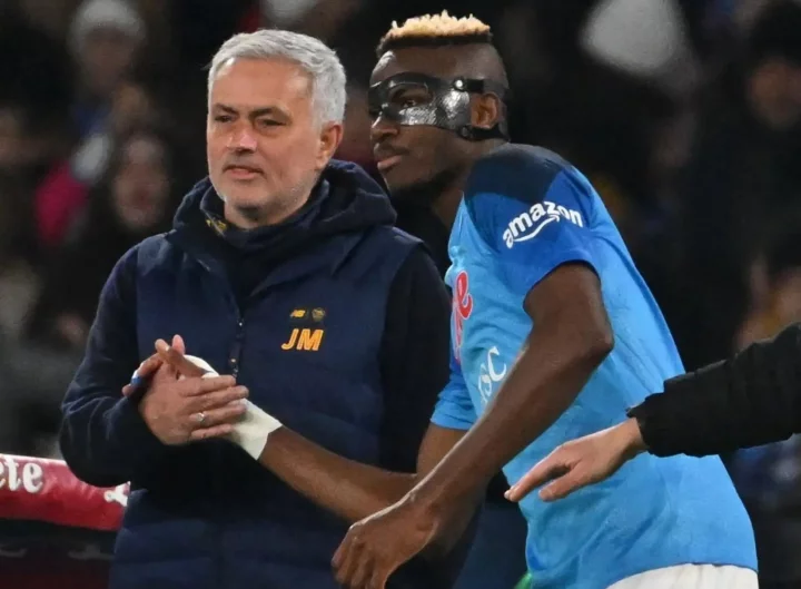 Transfer: You dive too much - Mourinho slams Osimhen