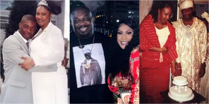 "Dem force baba marry, nothing person fit tell me" - Reactions as Don Jazzy links up with ex-wife