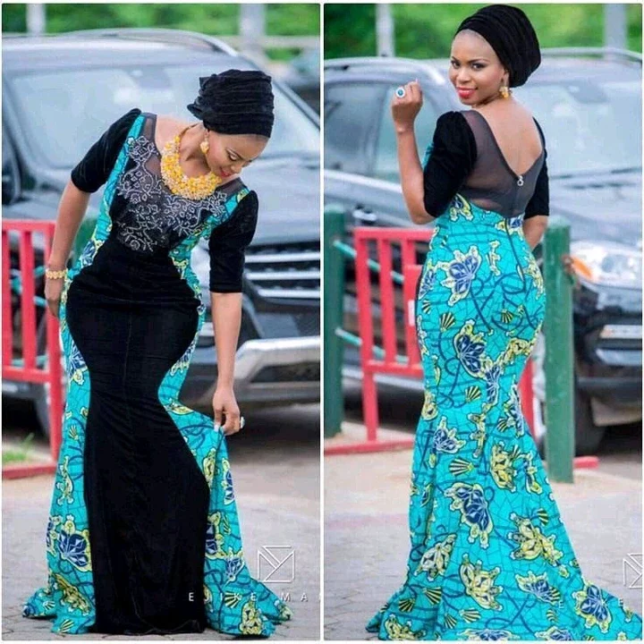 Gorgeous Ways to Create an Exclusive Look with Velvet and Ankara