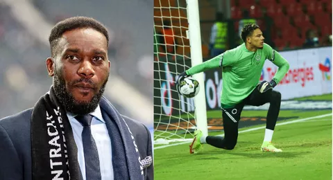 "It's strange" - Okocha says Okoye is the goalkeeper Nigeria need ahead of AFCON quest