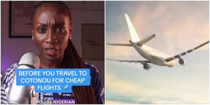'Go from Cotonou instead of Lagos' - Lady opens up on how to travel abroad cheaply from Benin Republic