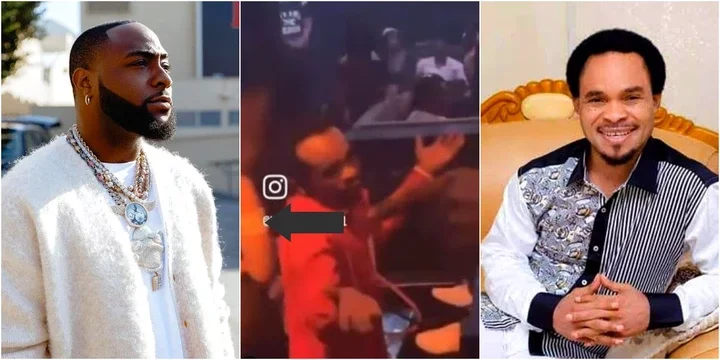 Davido reacts to video of Prophet Odumeje dancing to his song 'Away' in a club