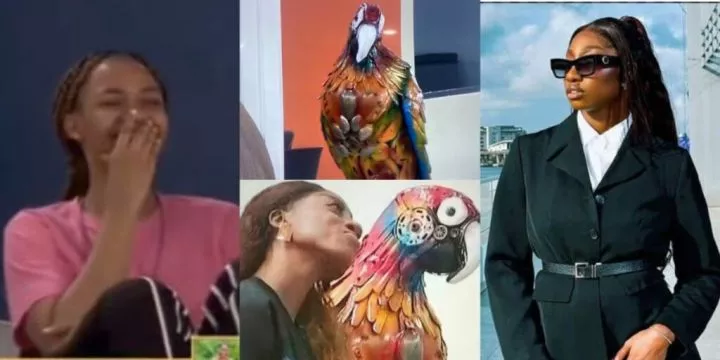 BBNaija: 'The parrot reminds me of Doyin' - Victoria