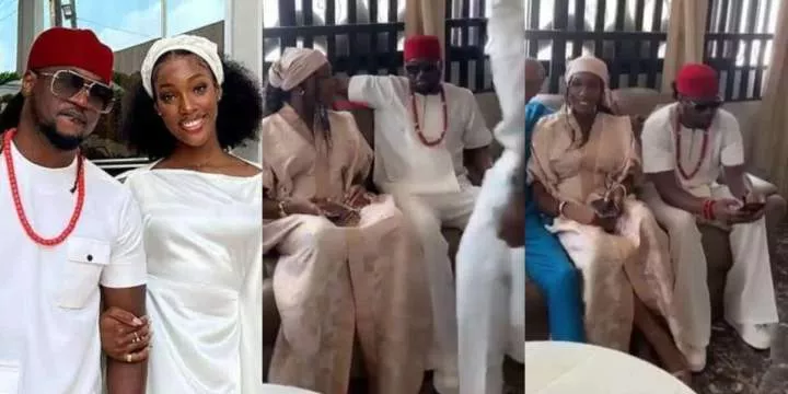 Paul Okoye and girlfriend, Ivy Ifeoma reportedly get traditionally hitched