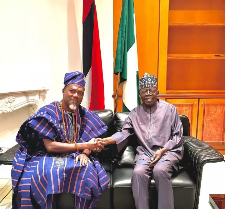 Reactions as Reno Omokri meets with Tinubu