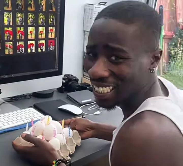 Man moved to tears by surprise egg cake on birthday, video goes viral