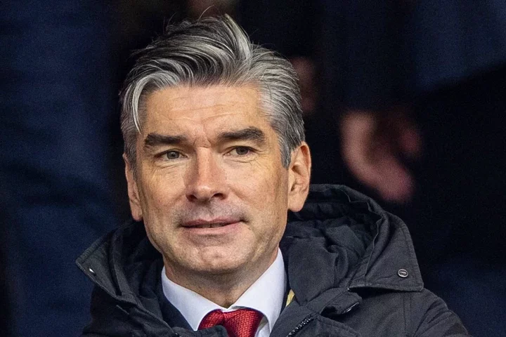 SOUTHAMPTON, ENGLAND - Sunday, November 24, 2024: Liverpool's Sporting Director Richard Hughes during the FA Premier League match between Southampton FC and Liverpool FC at St Mary's Stadium. (Photo by David Rawcliffe/Propaganda)