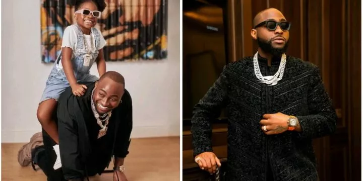 "Davido reportedly on vacation with his children; Imade absent" - Blogger alleges