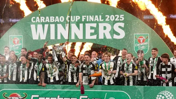 Newcastle confirm spot in Europe next season after beating Liverpool in Carabao Cup final