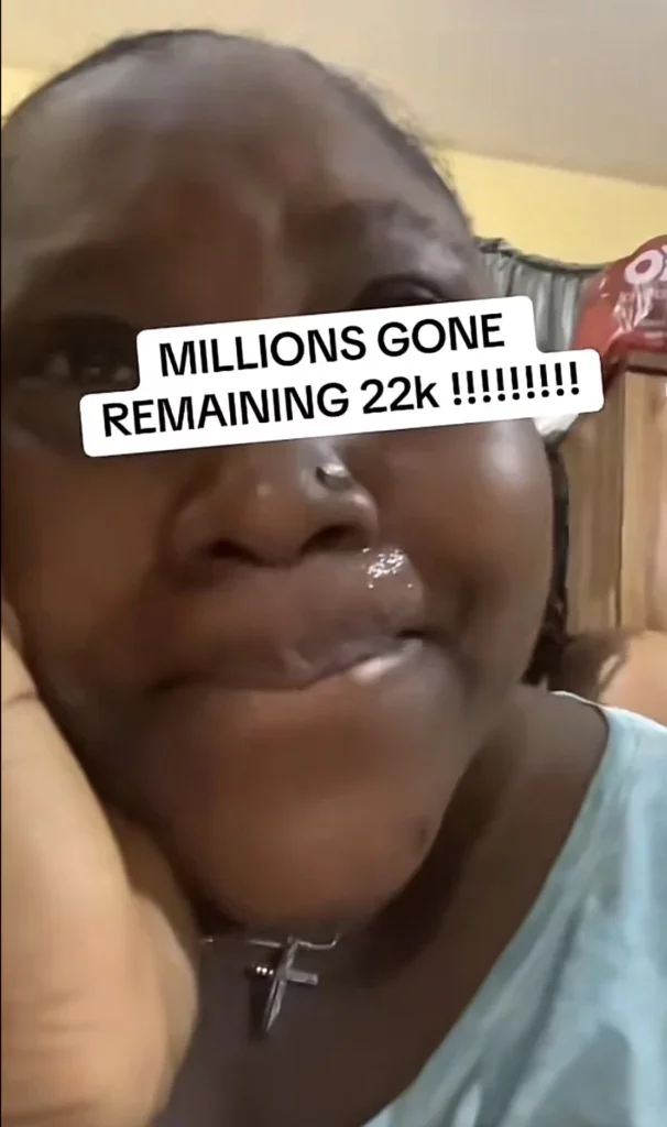 Lady breaks down in tears as money she saved mysteriously gets missing