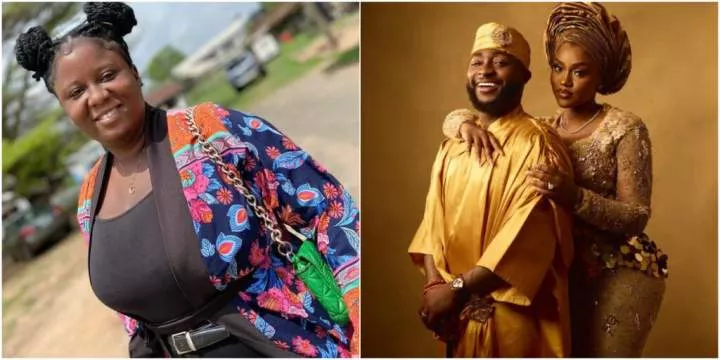 Lady writes emotional open letter to Davido, publicly pleads to attend his wedding