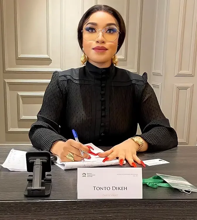 Tonto Dikeh dragged online for opposing nationwide protest plans amid economic hardships