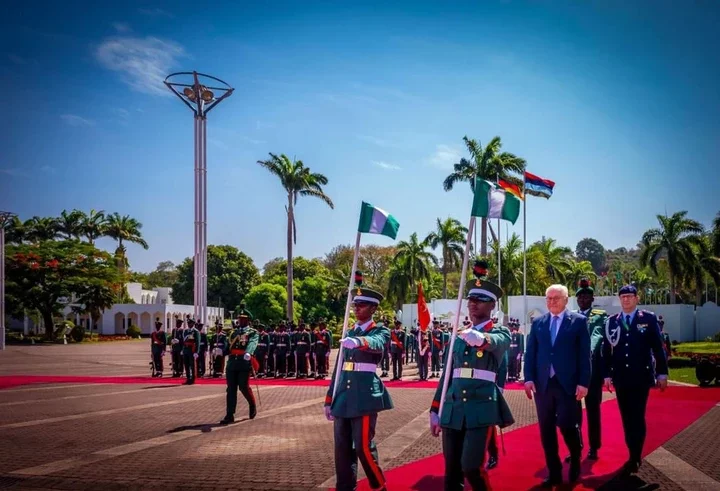 We'll Handle Mali, Niger, Burkina Faso with Wisdom - Tinubu Tells German President [Photos]