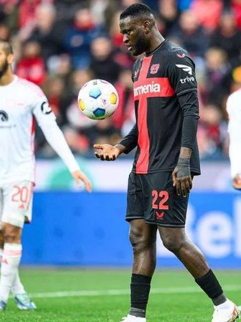 Victor Boniface has 10 goals and 7 assists in 16 matches in the Bundesliga.