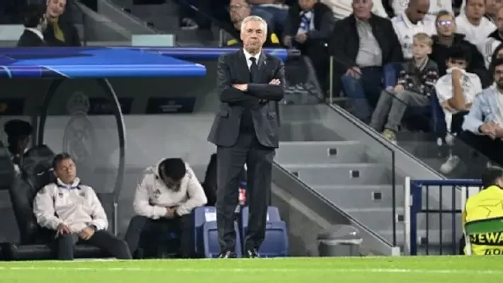 UCL: Ancelotti reacts as Mbappe misses penalty in 2-0 defeat to Liverpool