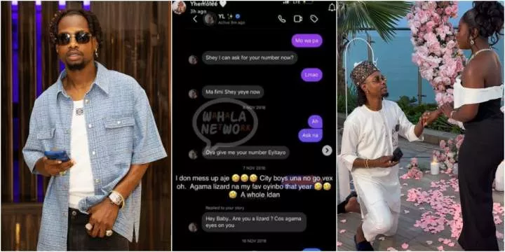 Just hours after proposal, leaked chat between YhemoLee and fiancée Thayour goes viral