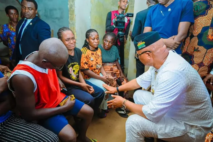 Jnr Pope: Gov Eno visits, consoles family of late Nollywood makeup artist