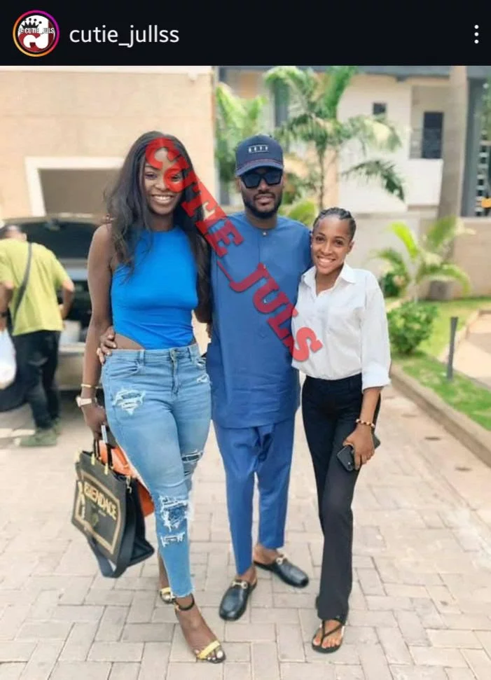 2Baba reportedly spotted in Abuja with lover Natasha some hours ago- His leaner look sparks concern