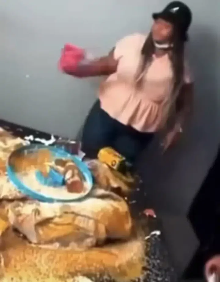 Heartbroken lady destroys her boyfriend's home owing to his decision to break up with her