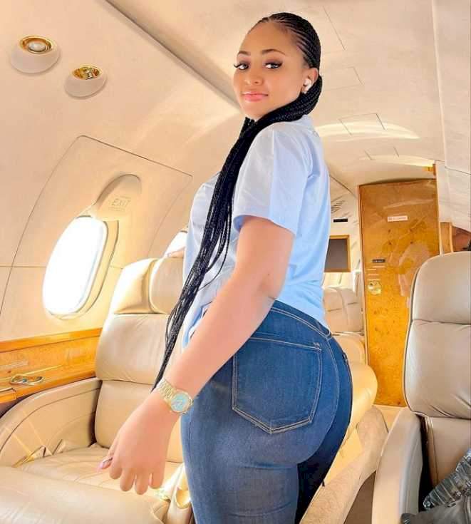Regina Daniels breaks silence following reports that her husband, Ned Nwoko paid bride price of another woman