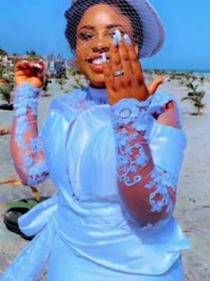 Nigerians drag Mr Ibu's daughter as her wedding video surfaces (Video)