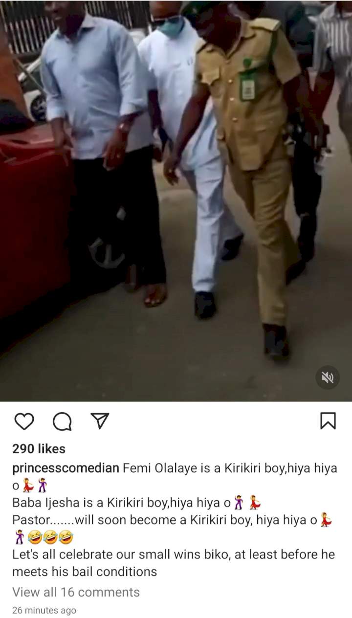 'Femi Olaleye is a kirikiri boy