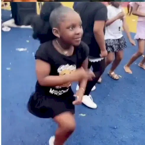 'Wow, this is the best child party this year' - Fans gush over photos and videos from Timaya's daughter, Emma's 10th birthday party