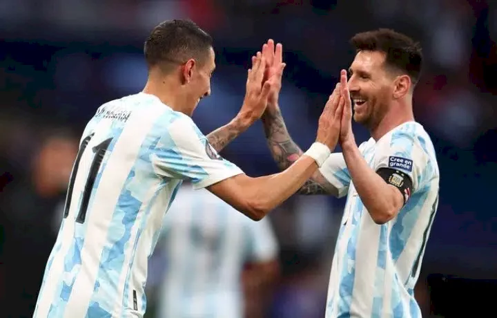 Photo Story: Messi named Man of the Match as Argentina win the 2022 Finalissima